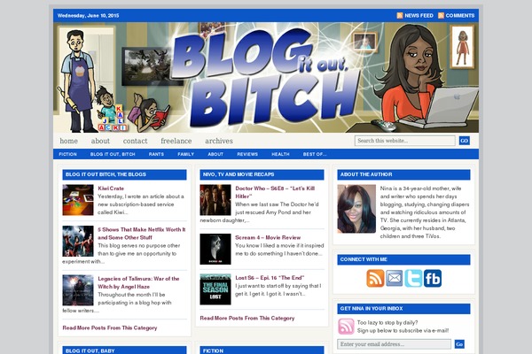 Lifestyle 2.0 theme site design template sample