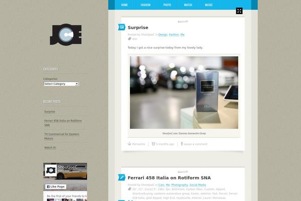 blogjoec.com site used Dulce