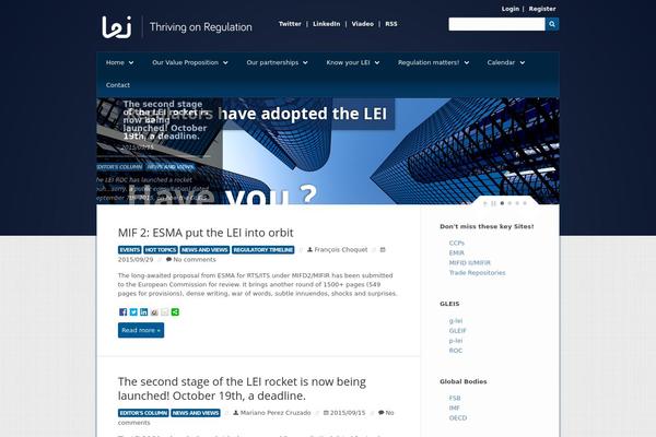 Nexus theme site design template sample