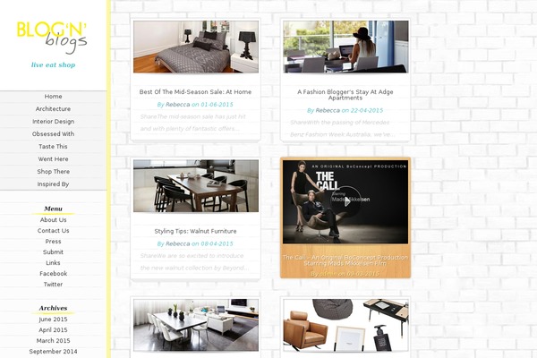 Notebook theme site design template sample