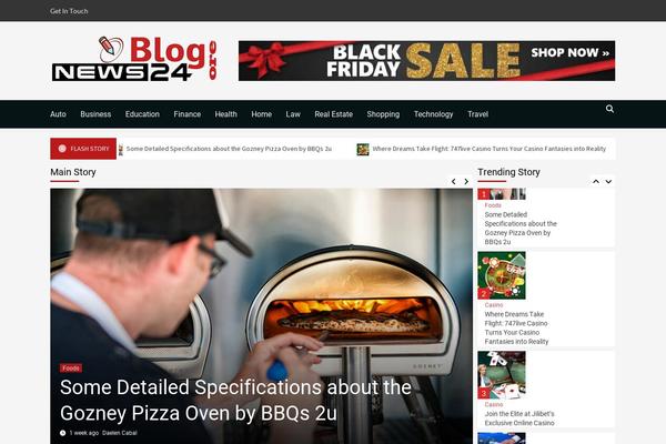 NewsQuare theme site design template sample