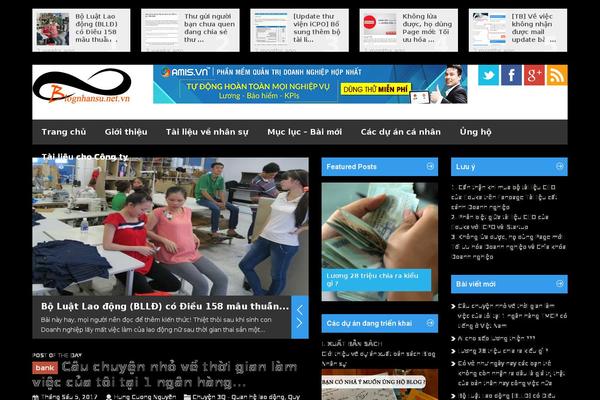 Metro theme site design template sample