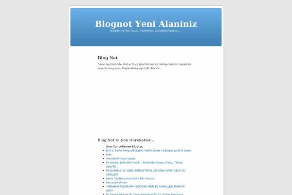 Home theme site design template sample