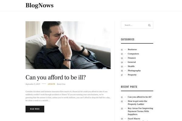 blognows.com site used Femme