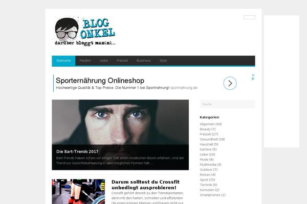GoPress theme site design template sample