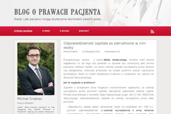 Thesis 1.8.4 theme site design template sample