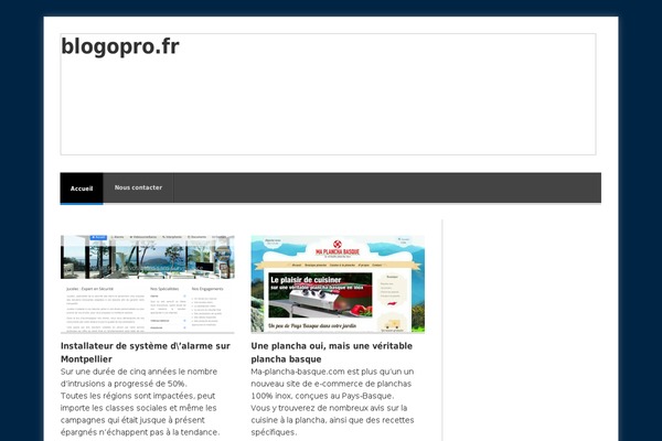 Gopress theme site design template sample