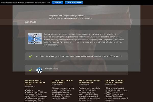Magique theme site design template sample