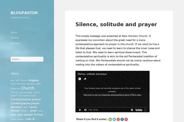 Site using Google Drive WP Media plugin