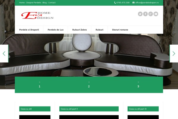 ParkCollege theme site design template sample