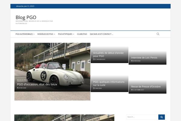 Magbook theme site design template sample