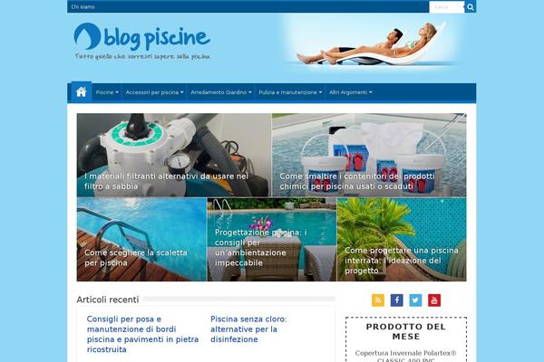 Sahifa theme site design template sample