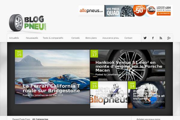 Nexus theme site design template sample