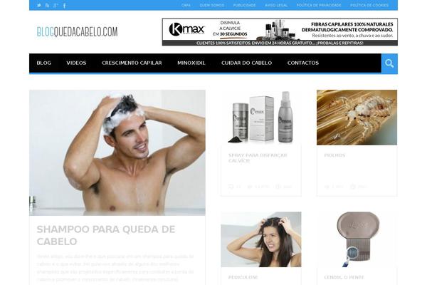 Grimag theme site design template sample