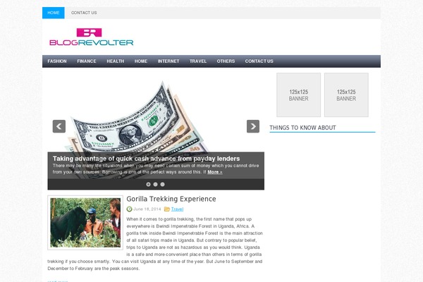 Newsmorning theme site design template sample