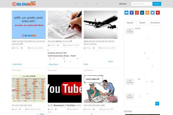 Spike theme site design template sample