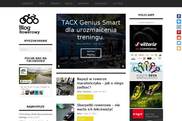 Hemlock Child theme site design template sample