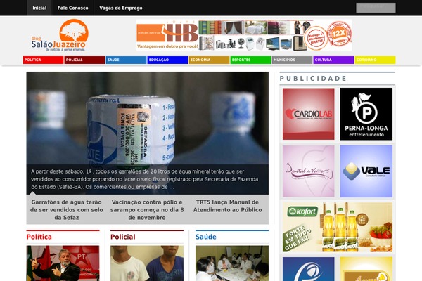 Xin Magazine theme site design template sample