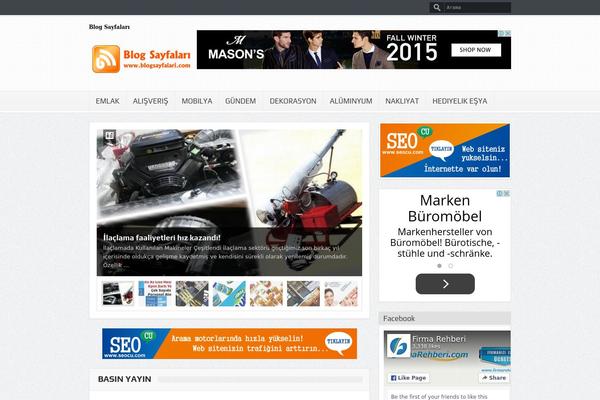 blogsayfalari.com site used GoodNews