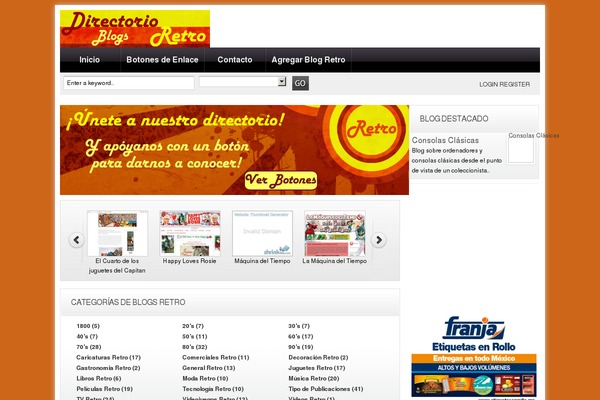 Directorypress theme site design template sample