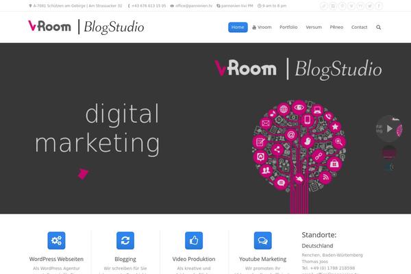 Tribune theme site design template sample