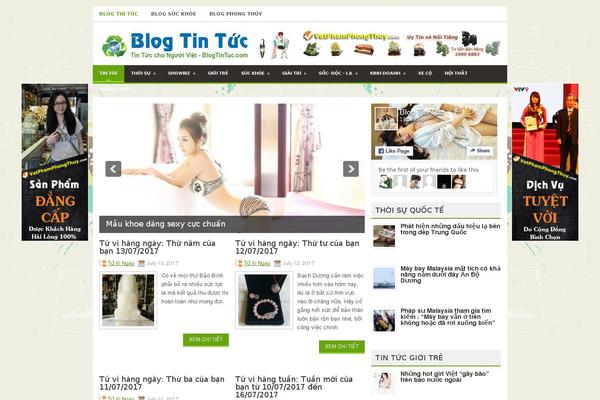 MyFinance theme site design template sample
