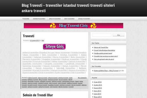 Tortuga theme site design template sample