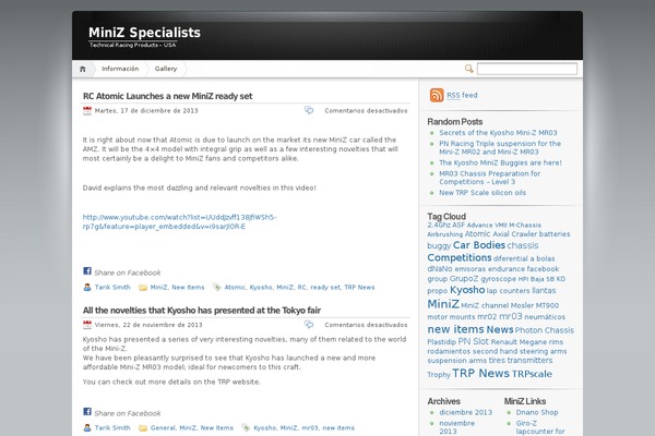 Site using Add To Facebook plugin