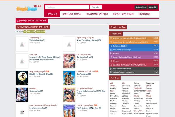 blogtruyenhay.com site used Gotruyen