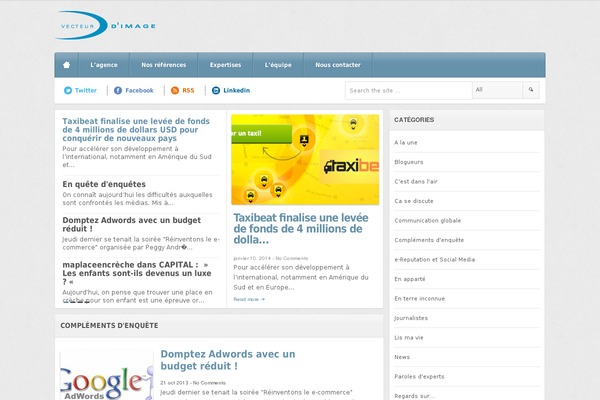 Felici theme site design template sample