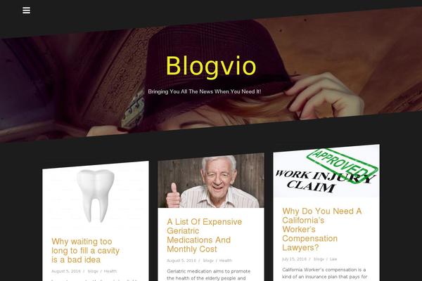 Gist theme site design template sample