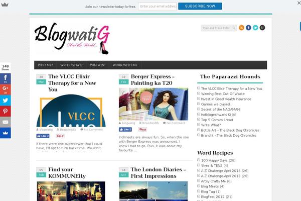 Site using WP-follow-blog-post plugin