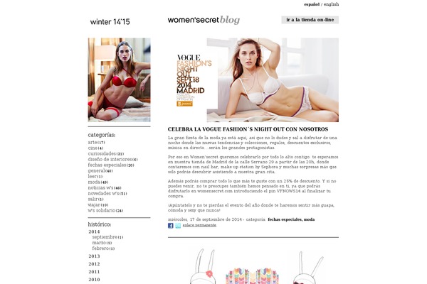 WS theme site design template sample