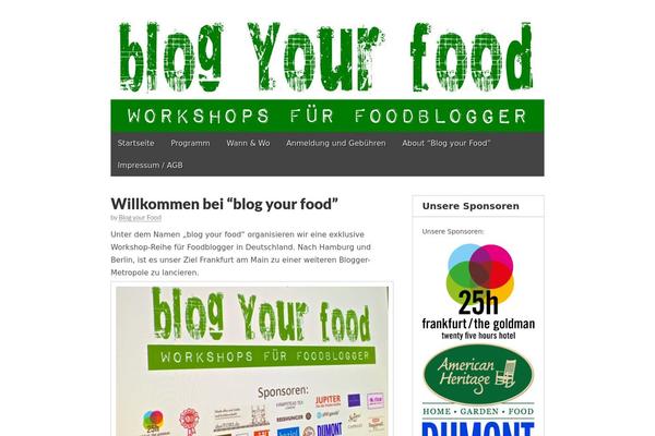 Gridiculous theme site design template sample