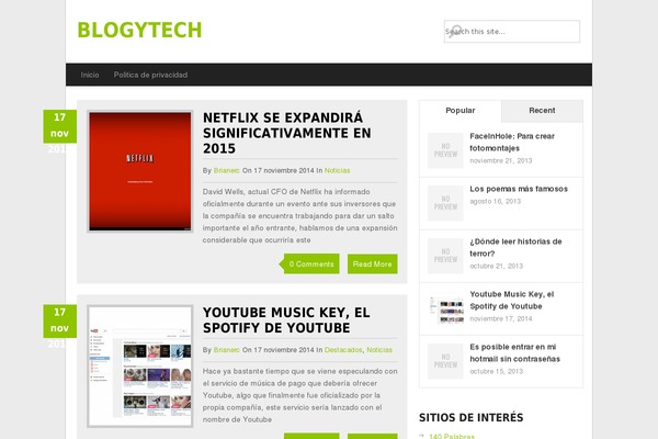 GreenChili theme site design template sample