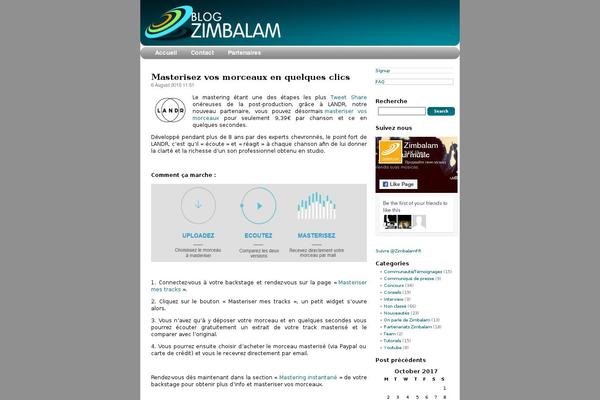 zimbalam theme websites examples