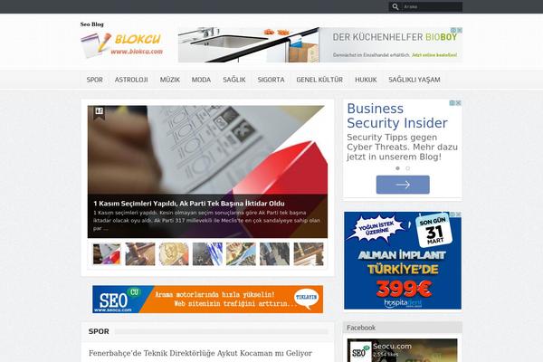 GoodNews theme site design template sample