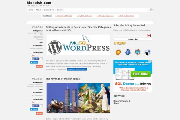 Site using Better Related Posts plugin