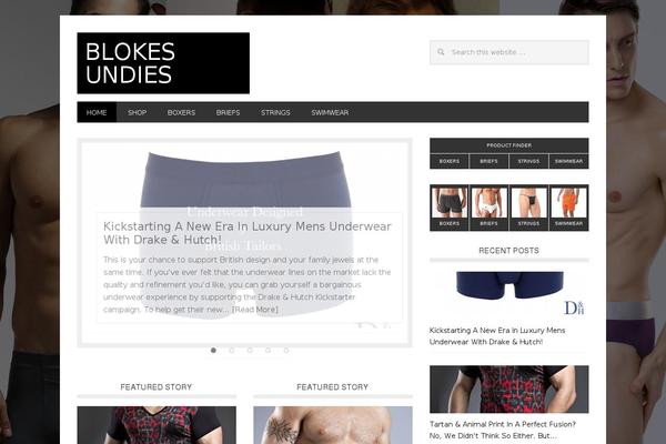 Metro Pro theme site design template sample