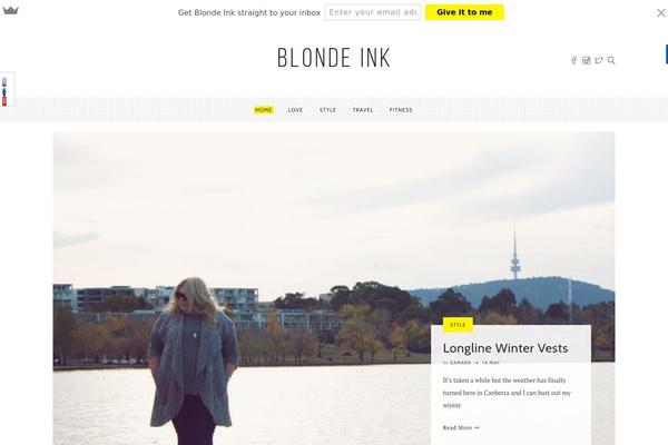 Hemlock theme site design template sample