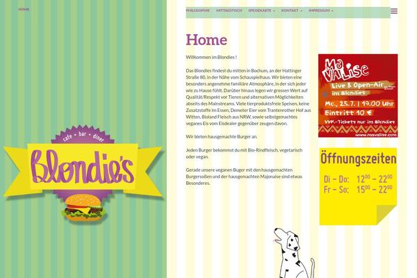 Bushwick theme site design template sample