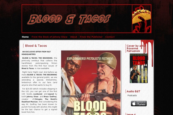 Zombie Apocalypse theme site design template sample