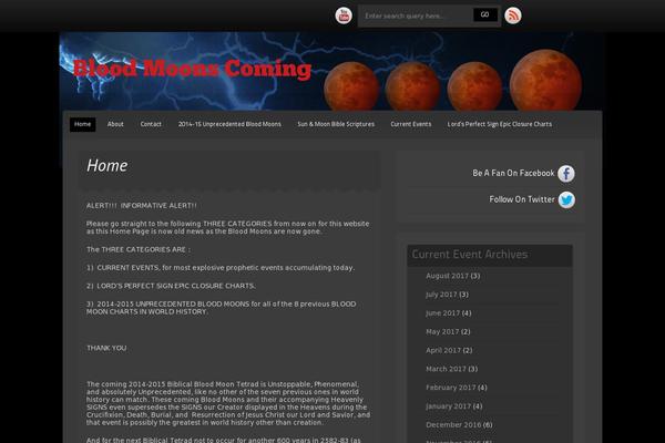 bloodmoonscoming.com site used ArticlePress