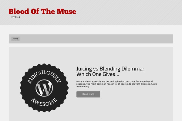 bloodofthemuse.com site used Spartan