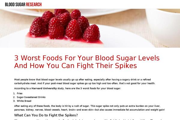 bloodsugarresearch.com site used Bsn