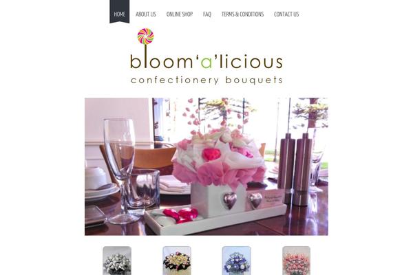 Alexandria theme site design template sample