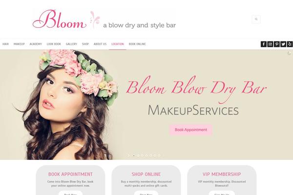 Fame theme site design template sample