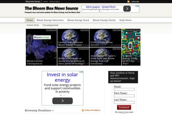 Isotherm theme site design template sample