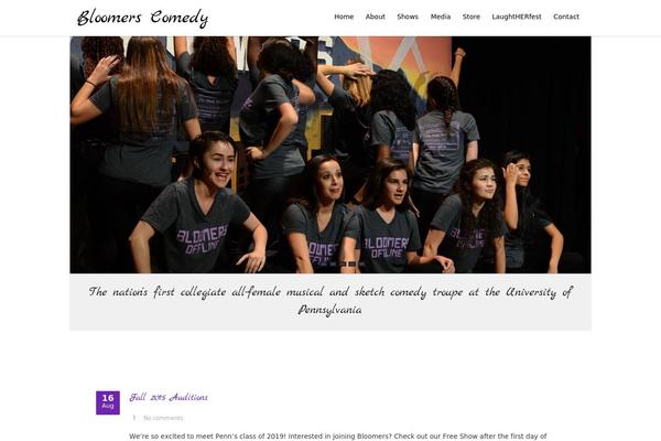 Hathor theme site design template sample