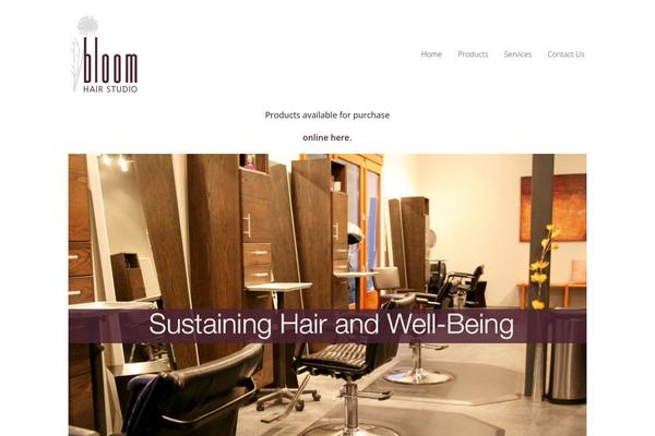 Total theme site design template sample